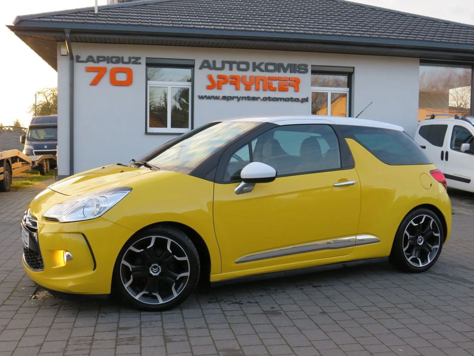 Citroën DS3 1.4 benz. 95Ps Przeb.205tkm.*Opłacony w PL*Stan BDB*Alu 17*Tempomat*