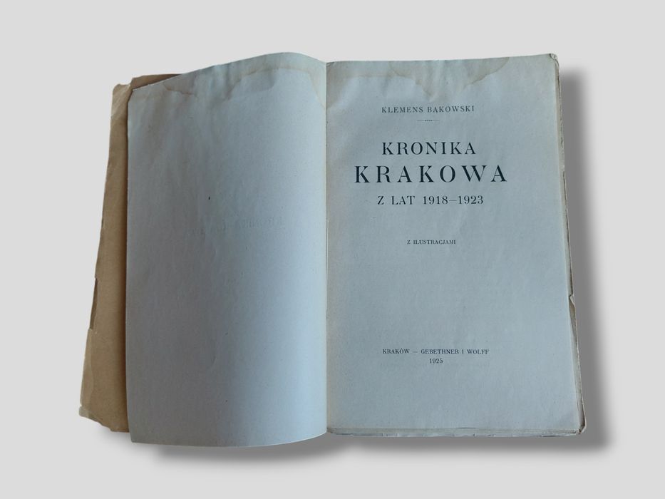 Kronika Krakowa 1918-23