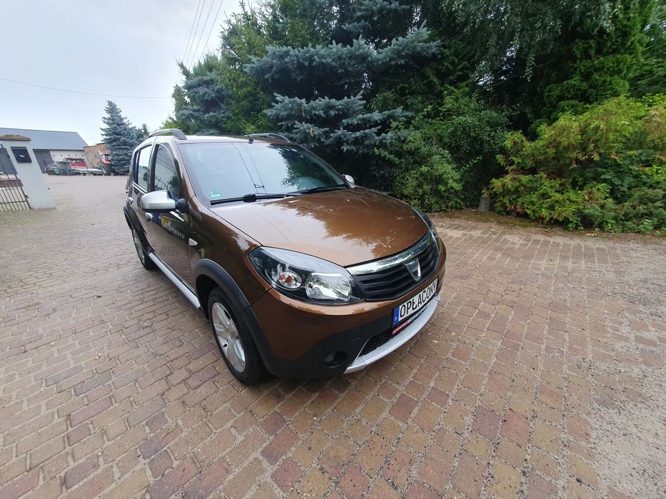 Dacia Sandero 1.5 DCI STEPWAY OPŁACONY Bezwypadkowy serwisowany klima