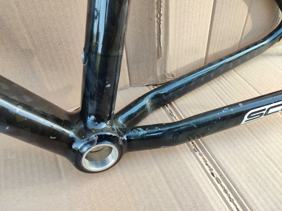 Rama MTB Scott Scale 30 Carbon Roz.M Lekka 1kg !
