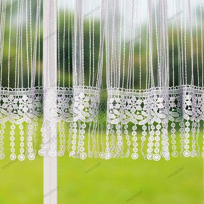 ‼️ WYPRZEDAŻ ‼️ Gotowa firanka 80x200 z gipiurą