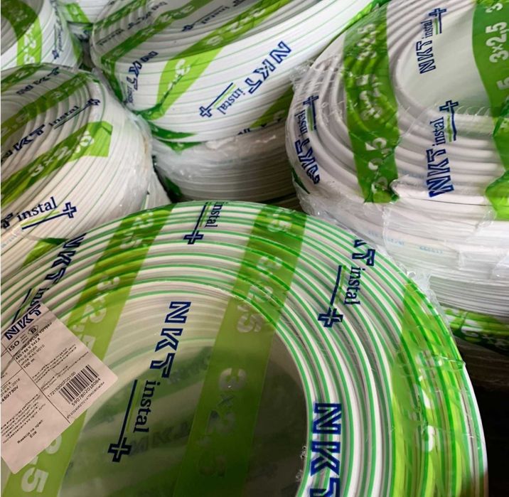 Przewód NKT 3x1.5 oraz 3x2.5