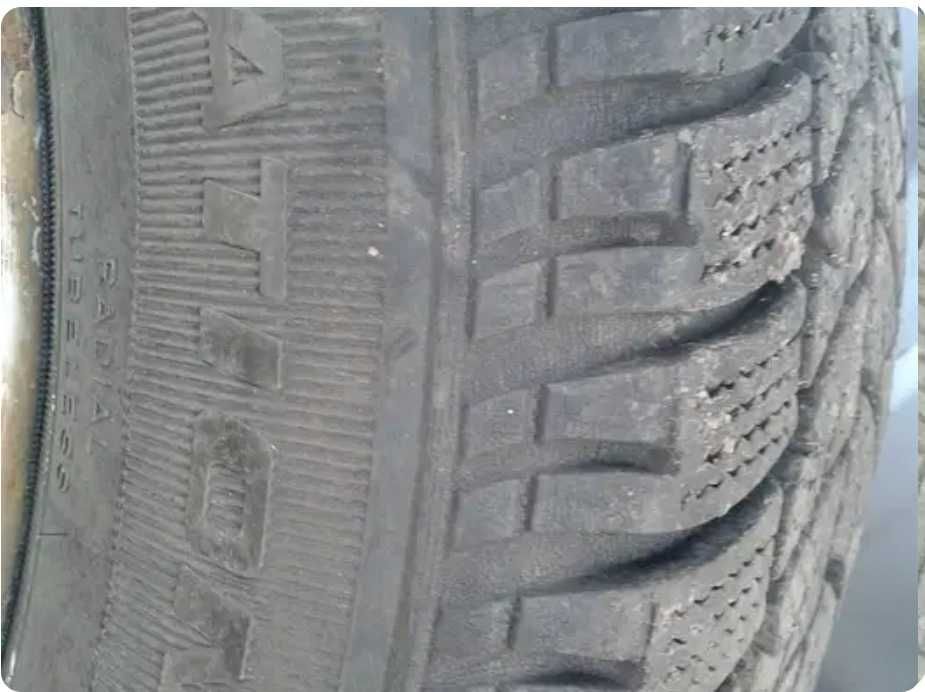 Колеса R-13 155-70 на дисках 2шт ,M+S. Славута,Таврія