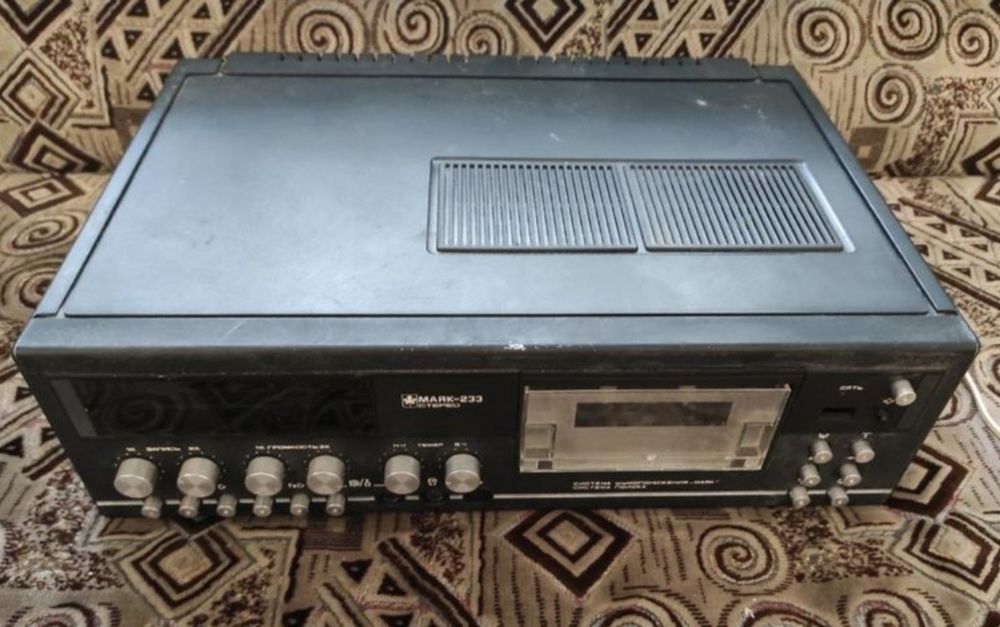 Магнитофон приставка Маяк - 233 стерео. СССР Рабочий.