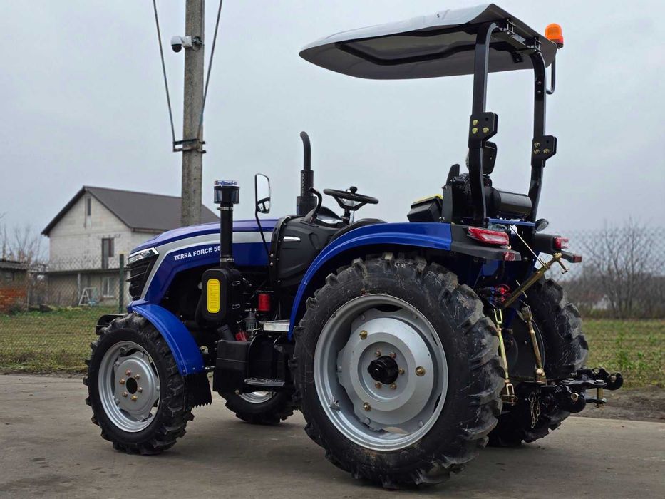 Мінітрактор повнопривідний TERRA FORCE 544XL, реверс, євронавіска