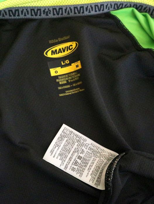 Mavic lekka rowerowa bluza kolarska M