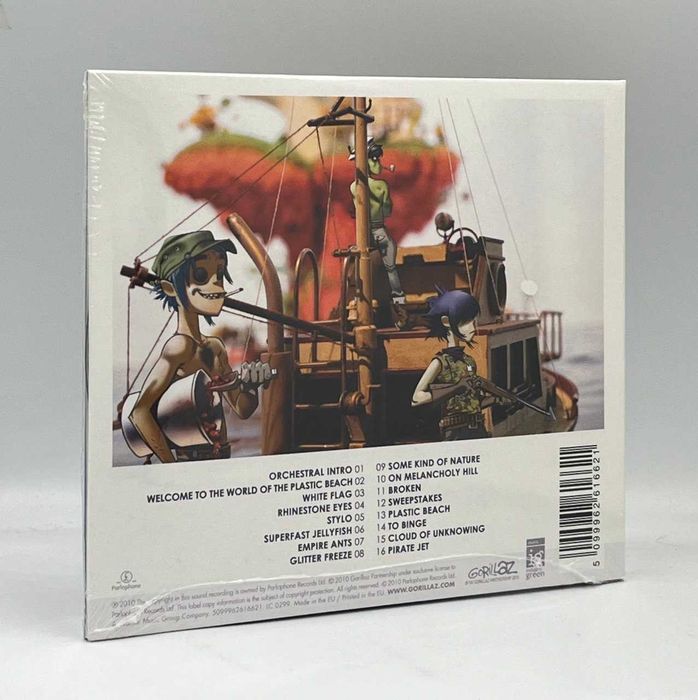Gorillaz – Plastic Beach / CD, CD + DVD (2014, E.U.): 940 грн. - CD ...
