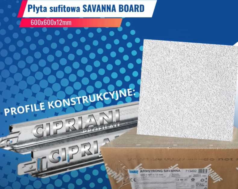 Sufit podwieszany Savanna Armstrong