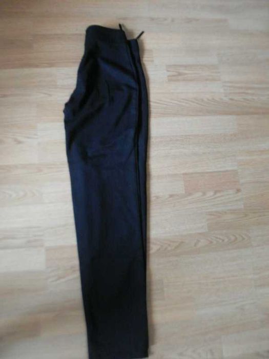 spodnie proste czarne 38