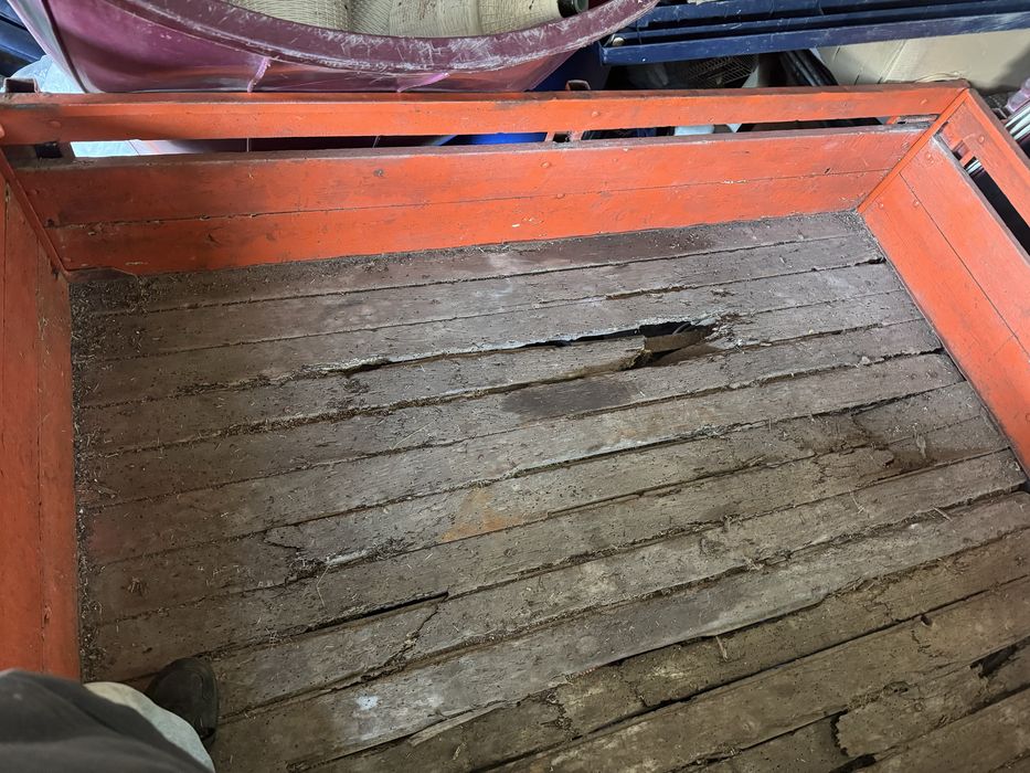 traseira de um reboque agrícola