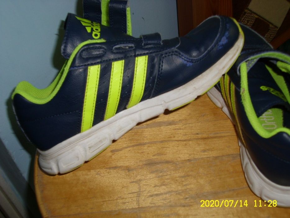 buty adidasy Adidas 32 19,5cm granatowe półbuty