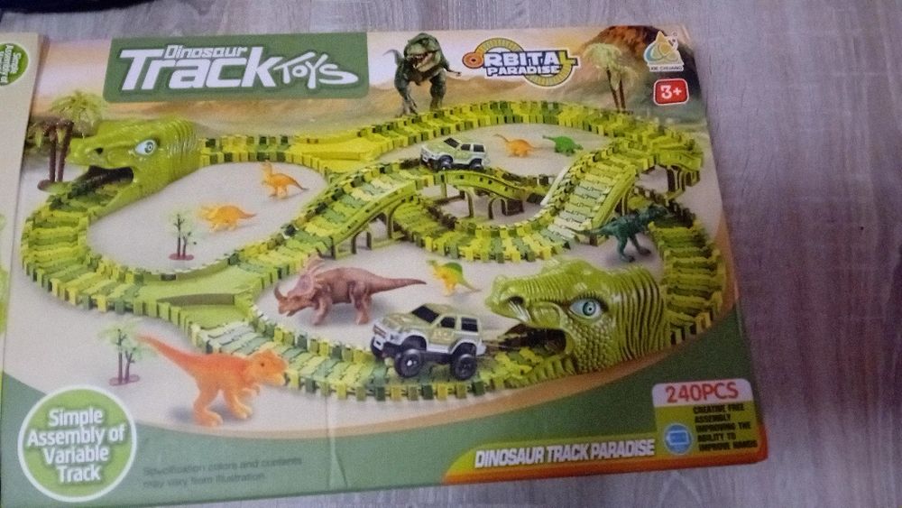 Track dinozaur elastyczny tor samochodowy jak nowy