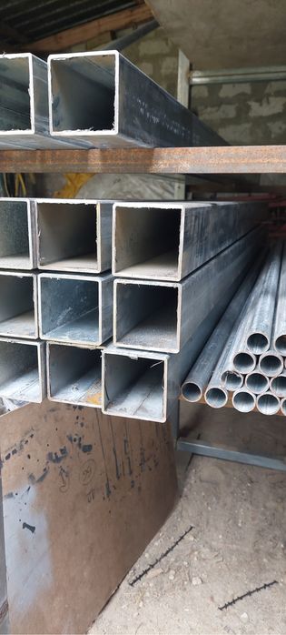 Profil ocynkowany 100x100 x2 mm slupek ogrodzeniowy bramowy wiata