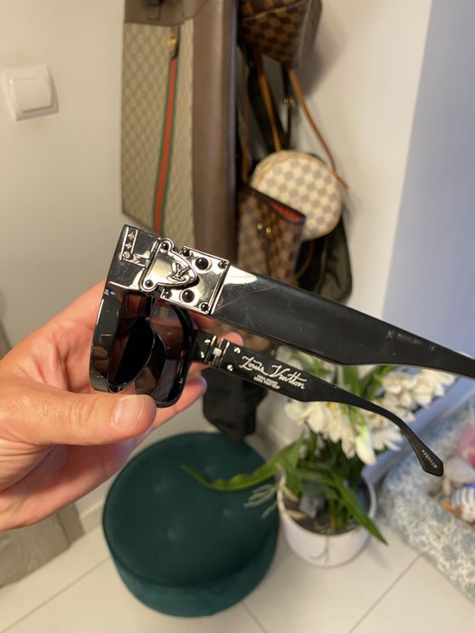 Louis Vuitton okulary meskie przeciwsłoneczne , masywne , oryginal
