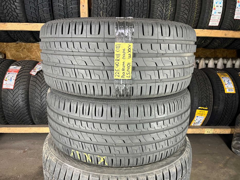 LS1401 Літні шини 225/40r18 Barum Bravuris 3 HM пара резина р18