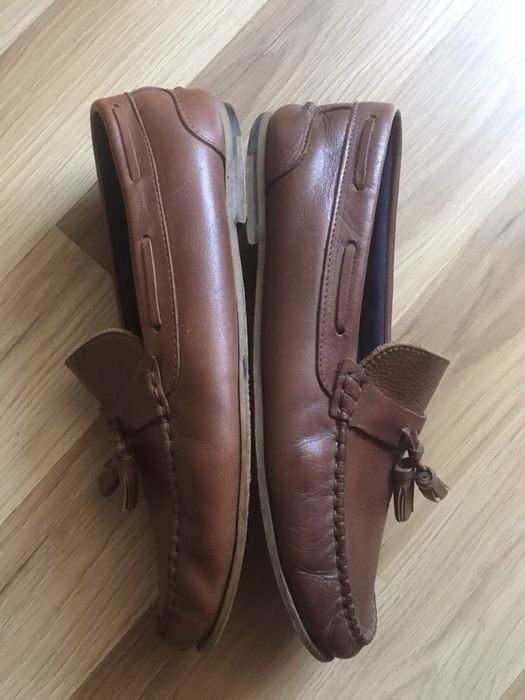 Мокасины слипы топ сайдеры кожа Португалия