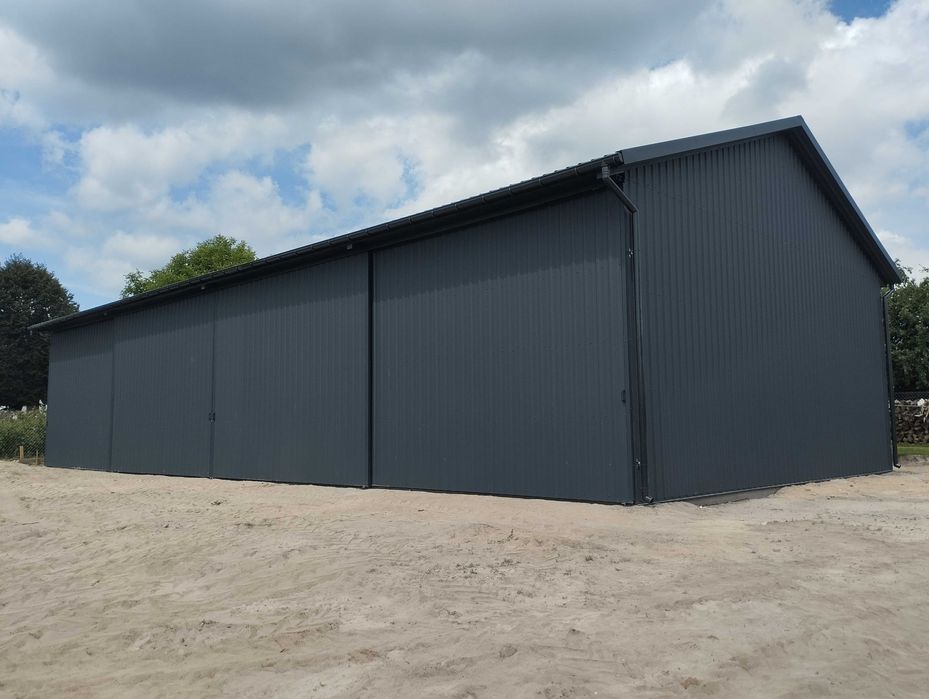 Hala stalowa, rolnicza, budynek gospodarczy, magazyn, blacha trapezowa 10x20x4,5