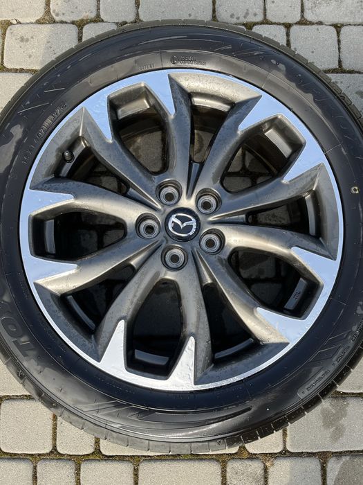 Alufelgi 5x114,3 19 cali Mazda Cx-5 Cx-7 Cx-9 opony 225/55/19 z 2024