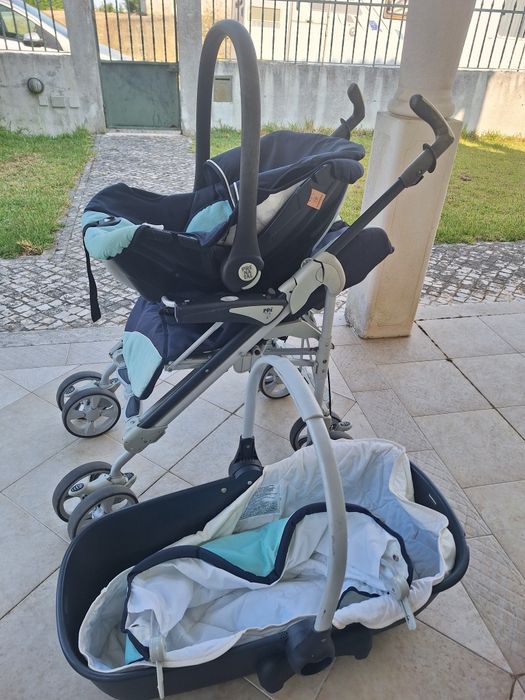 Carrinho Bebe PreNatal com Berco e Ovo