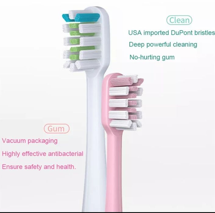 Змінні насадки для зубної електрощітки Xiaomi Soocas