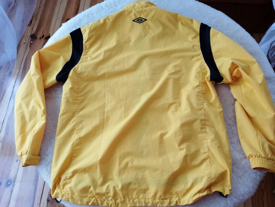 Wiatrówka, kurtka sportowa żółta Umbro XL