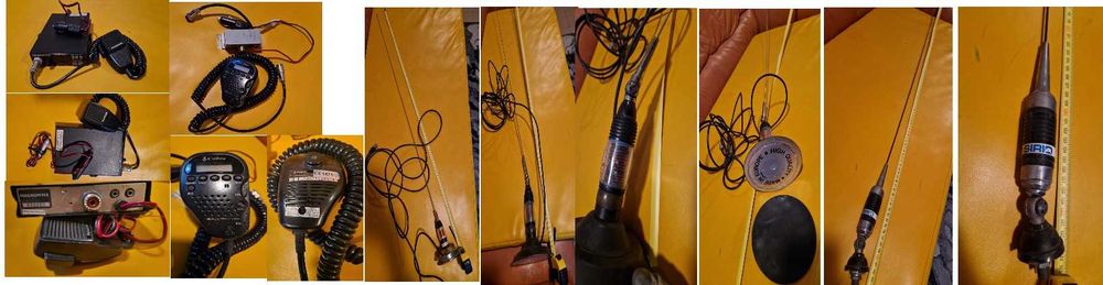 Radio CB Magnum MX + CB Cobra +  anteny 3 szt