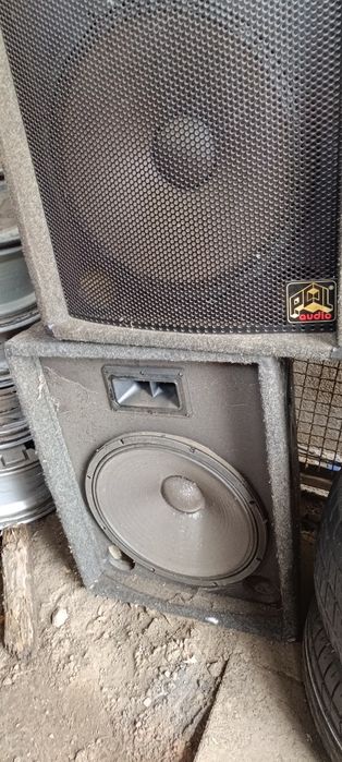 Polaudio duże głośnik estradowe i 4 sztuki