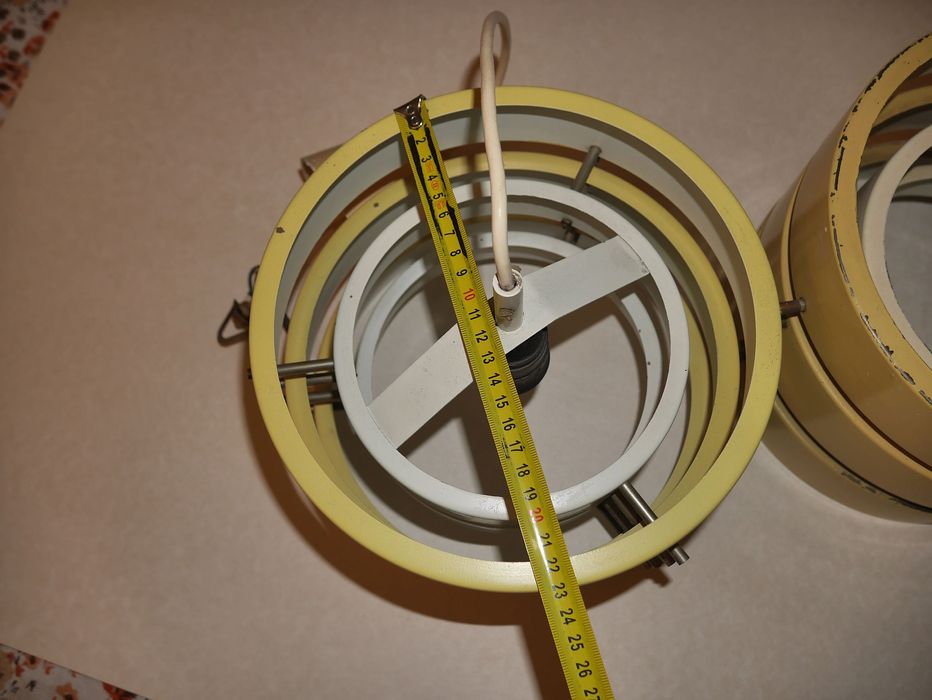 2 Lampy PRL lata 60.