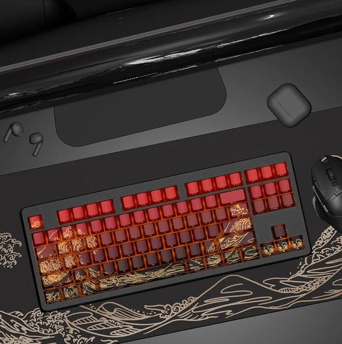 Кейкапи на клавіатуру Crimson Dragon 129