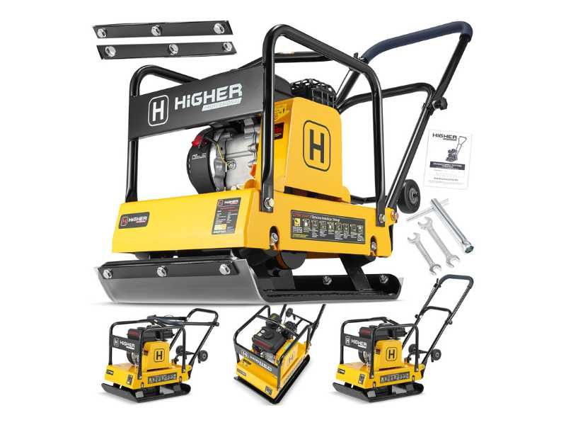 Zagęszczarka spalinowa ubijak gruntu HIGHER 120 kg silnik LONCIN 6,5KM
