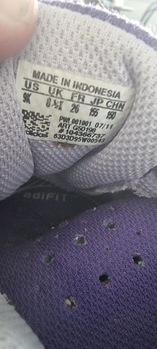 Buty adidasy. Różowe dziewczęce. Rozmiar 26