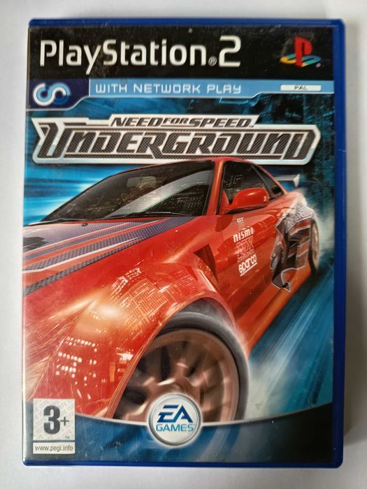 Need For Speed Underground PS2 PlayStation 2 angielska komplet