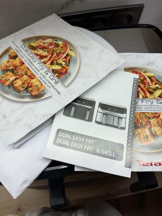 Мультипіч TEFAL Dual Easy Fry&Grill Air Fryer EY905D10