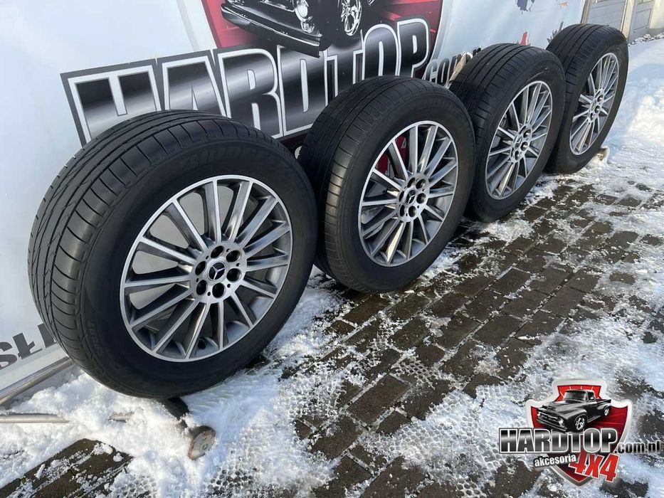 MERCEDES X NP300 Opony Felgi Komplet Bridgestone Dueler 19'  6x114.3