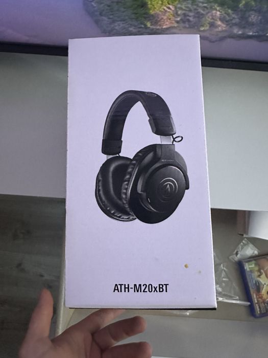 Słuchawki nauszne AUDIO-TECHNICA ATH-M20X Czarny