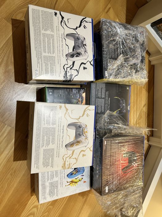 Limitowany Kontroler sony Dualsense Ps5, xbox series x doom