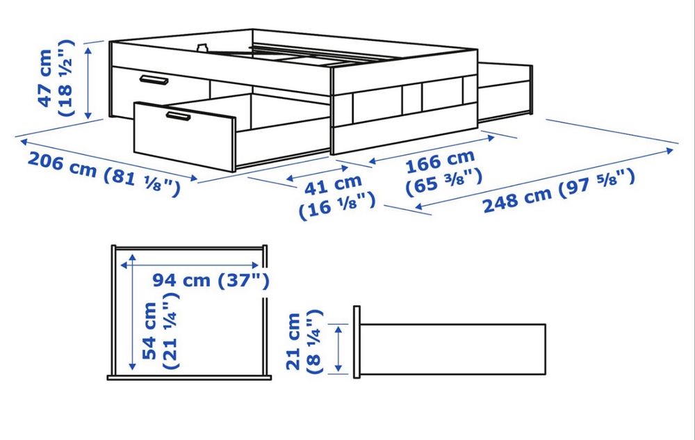 Cama 160*200 brimnes