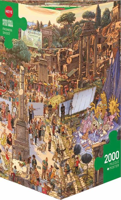 Puzzle Heye 2000 peças "Fashion Shoot" Göbel/Knorr