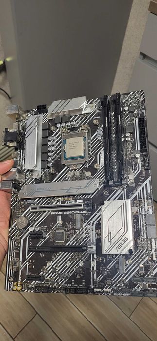 Комплект I5-11400f +asus prime b560-plus+gl-x45+hyperx ddr4 3200 16gb