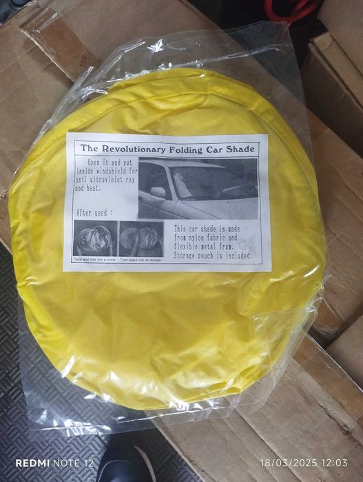 Vários Protetores solar vidro auto várias cores 106 unidades