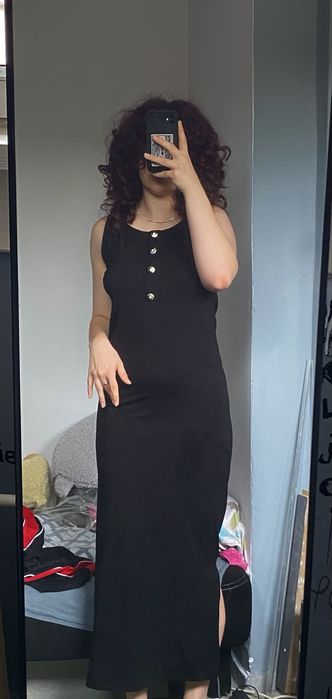 Sukienka maxi na ramiączkach mobwife classy