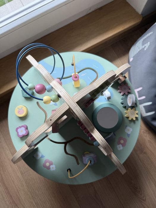 Stolik drzewko edukacyjnu drewniane mamabrum