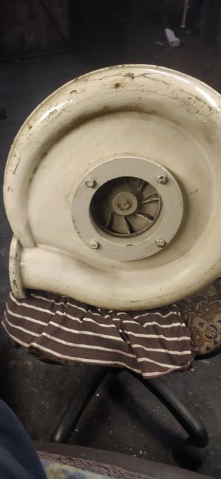 Вентилятор центробежний или «улитка»