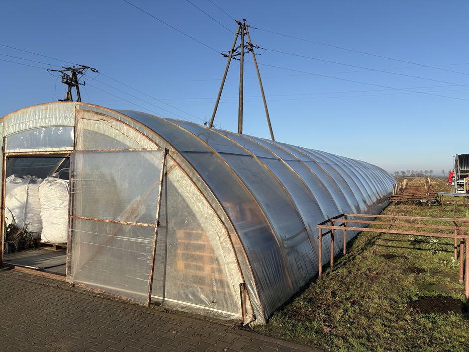 Tunel foliowy ogrodniczy