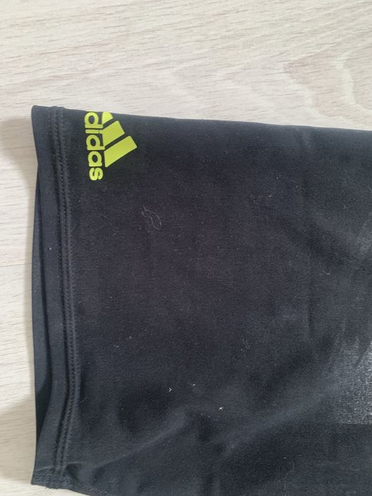 Czarno- szare kąpielowki męskie Adidas