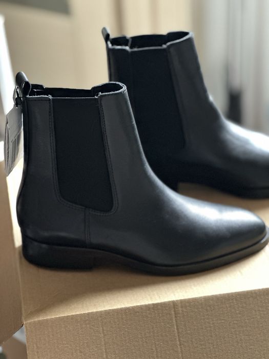 Шкіряні чоботи Mango