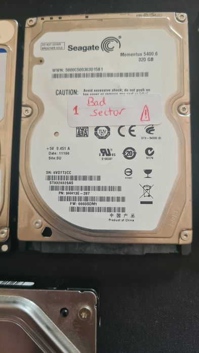 Discos HDD avariados só board funciona