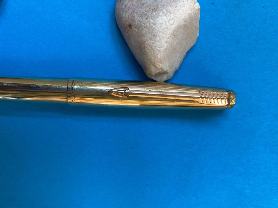 Caneta Parker ouro vintage