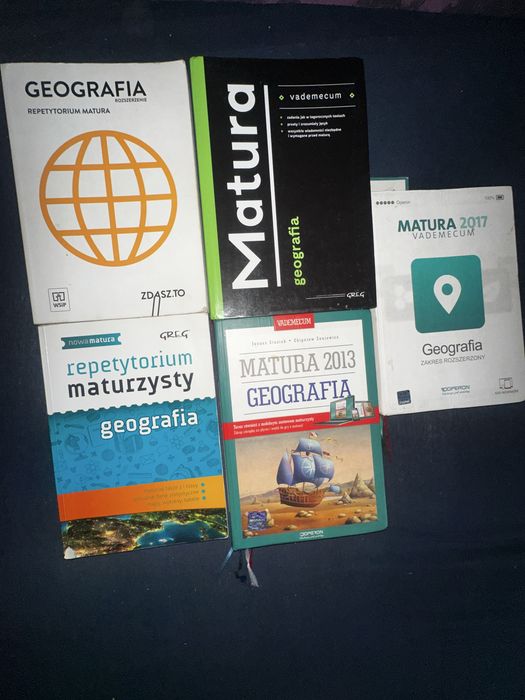 ❗️opis❗️ matura giga zestaw geografia rozszerzona - matura, arkusze,itd