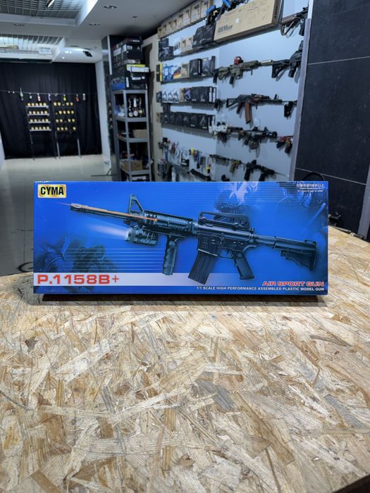 Іграшковий автомат M4A1 PRO— модель P1158B+ Original 6мм кульки пластик